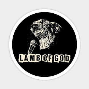 lamb of god ll beast scream Magnet